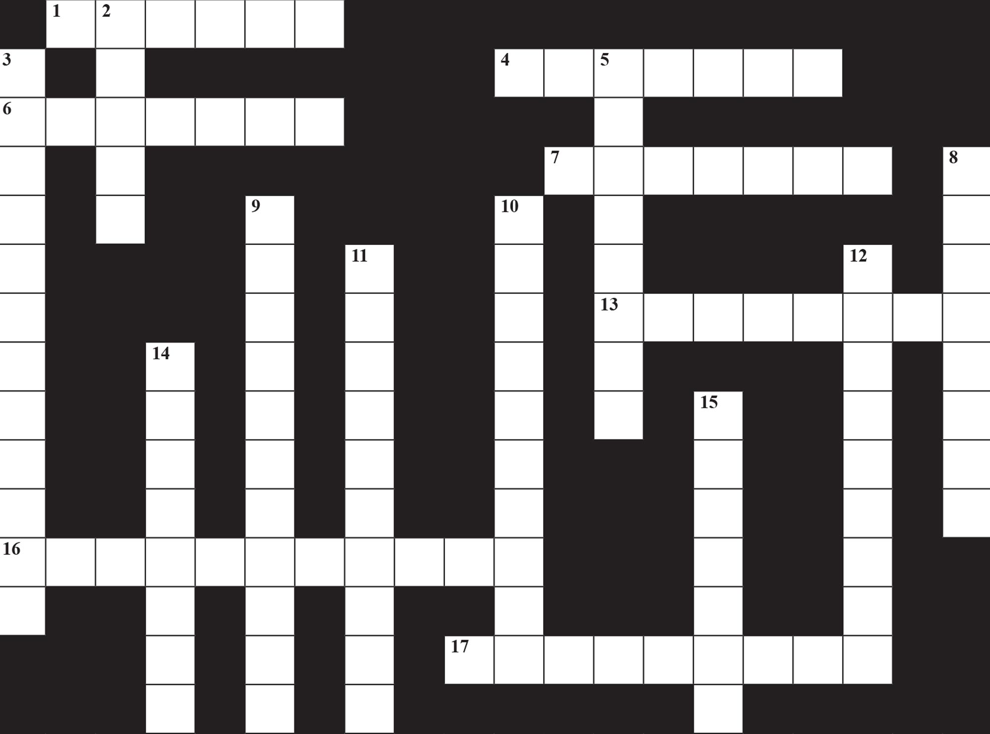 close up view of a cross word puzzle