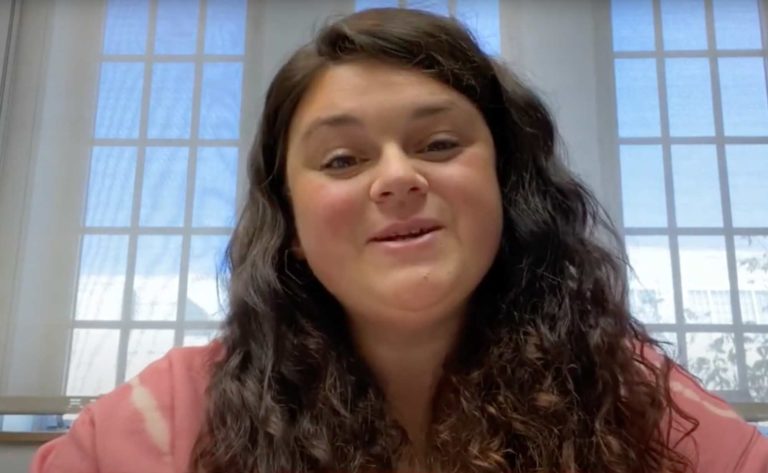 image of girl with long brown hair 