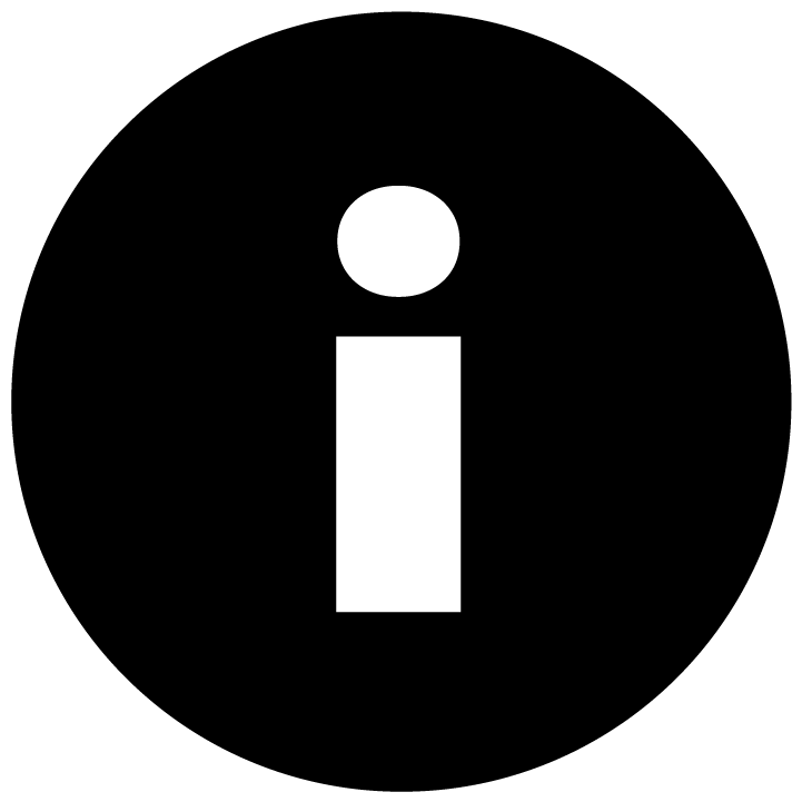 i for information icon